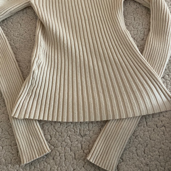 ASOS Roll Knit Sweater in Fine Knit Rib - Picture 8 of 8